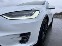 begagnad Tesla Model X P100D performance ludicrous 773hp moms
