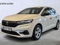 Begagnad Dacia Sandero Essentiel 91 HK (66 kW) 2022 Vit Halvkombi