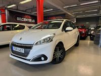 Begagnad Peugeot 208 82 HK (60 kW) 2016 Vit Halvkombi