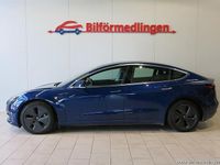 Begagnad Tesla Model 3 Long Range AWD 366 kW (498 HK) 2020 Blå Sedan
