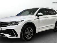 Begagnad VW Tiguan Allspace R-line 200 HK (147 kW) 2022 Vit SUV