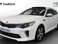 Begagnad Kia Optima GT-Line 141 HK (103 kW) 2017 Vit Kombi
