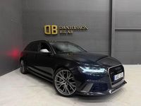 Begagnad Audi RS6 Performance 605 HK (444 kW) 2018 Svart Kombi