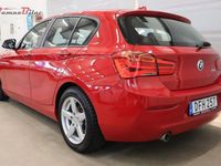 Begagnad BMW 116 Advantage 116 HK (85 kW) 2016 Röd Halvkombi