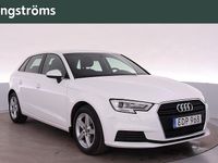 Begagnad Audi A3 Sportback 150 HK (110 kW) 2017 Vit Halvkombi