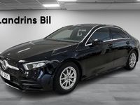 Begagnad Mercedes A180 AMG line 136 HK (100 kW) 2019 Svart Sedan