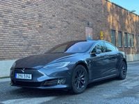Begagnad Tesla Model S 386 kW (525 HK) 2018 Grå Halvkombi