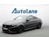 Begagnad Mercedes C63S AMG AMG 600 HK (441 kW) 2019 Designo grafitgrå magno Sportkupé
