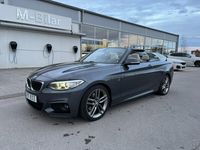 begagnad BMW 220 d 190hk M Sport Skinn Elstolar Keyless