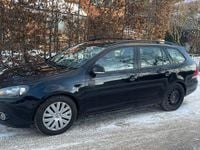 Begagnad VW Golf VI 105 HK (77 kW) 2010 Svart Halvkombi