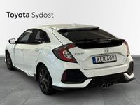 Begagnad Honda Civic Sport 184 HK (135 kW) 2019 Vit