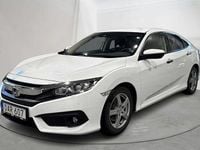Begagnad Honda Civic 182 HK (133 kW) 2017 Vit Sedan