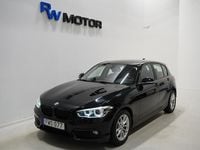Begagnad BMW 116 Advantage 116 HK (85 kW) 2015 Svart Halvkombi