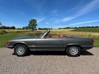 Begagnad Mercedes SL450 224 HK (164 kW) 1975 Mörkgrå Cab