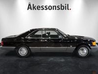 Begagnad Mercedes 560 241 HK (177 kW) 1989 Svart Sportkupé
