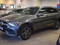 Begagnad Mercedes GLC300e AMG line 306 HK (225 kW) 2020 Grå SUV