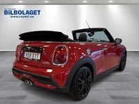 Begagnad Mini Cooper S Cabriolet 178 HK (130 kW) 2021 Röd Cab