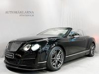 Begagnad Bentley Continental GT Convertible 560 HK (411 kW) 2008 Svart Cab