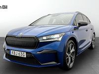 Begagnad Skoda Enyaq iV SportlinePlus 194 kW (265 HK) 2023 Blå SUV