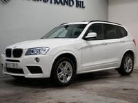 Begagnad BMW X3 M Sport 184 HK (135 kW) 2012 Vit SUV