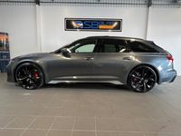 begagnad Audi RS6 Avant Pano Kolfiber B&O 3D HuD 600hk MOMS (SE SPEC)