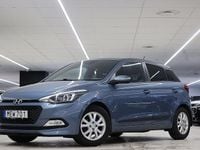Begagnad Hyundai i20 Edition 84 HK (61 kW) 2016 Blå Halvkombi