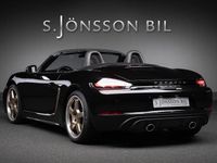 Begagnad Porsche 718 Boxster GTS Edition 400 HK (294 kW) 2021 Jet black metallic Cab