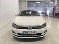 Begagnad VW Polo 95 HK (69 kW) 2019 Vit Halvkombi