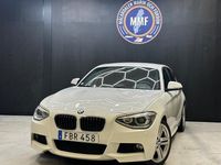 Begagnad BMW 116 M Sport 136 HK (100 kW) 2015 Vit Halvkombi