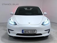 Begagnad Tesla Model 3 Standard Range Plus 239 kW (325 HK) 2019 Vit Sedan
