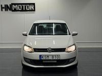 Begagnad VW Polo 90 HK (66 kW) 2010 Vit Halvkombi