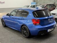 Begagnad BMW 125 M Sport 218 HK (160 kW) 2013 Blå Halvkombi