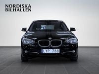 Begagnad BMW 116 Sport Line 116 HK (85 kW) 2011 Svart Halvkombi