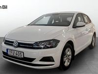 Begagnad VW Polo 95 HK (69 kW) 2019 Vit Halvkombi