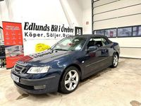 Begagnad Saab 9-3 Cabriolet Vector 150 HK (110 kW) 2006 Mörkblå Cab