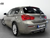 Begagnad BMW 116 Sport Line 116 HK (85 kW) 2016 Silver Halvkombi