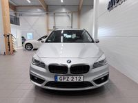 Begagnad BMW 218 Active Tourer Advantage 136 HK (100 kW) 2017 Silver Minibuss