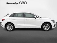 Begagnad Audi A3 Proline 150 HK (110 kW) 2023 Vit Sedan