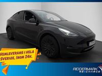 Begagnad Tesla Model Y Long Range AWD 378 kW (514 HK) 2023 Svart SUV