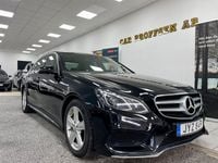 Begagnad Mercedes E400 Avantgarde 334 HK (245 kW) 2014 Svart Sedan