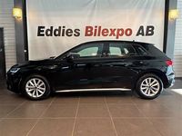 Begagnad Audi A3 Sportback Comfort 150 HK (110 kW) 2022 Svart Halvkombi