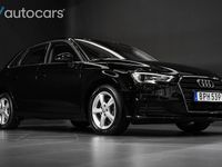 Begagnad Audi A3 150 HK (110 kW) 2020 Svart Sedan