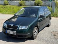 Begagnad Skoda Fabia 101 HK (74 kW) 2002 Mörkgrön Halvkombi