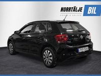 Begagnad VW Polo 95 HK (69 kW) 2018 Svart Halvkombi