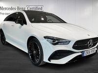 Begagnad Mercedes CLA250e Shooting Brake AMG line 163 HK (119 kW) 2025 Vit Kombi