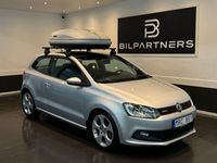 begagnad VW Polo 3-dörrars GTI-Panorama-0%ränta-2Ägare-Euro 5