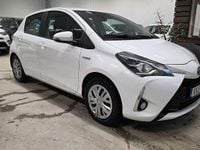 Begagnad Toyota Yaris Hybrid Active 101 HK (74 kW) 2019 Vit Halvkombi