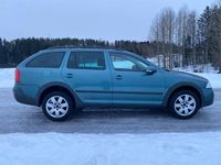 Begagnad Skoda Octavia Scout 140 HK (102 kW) 2007 Ljusgrön Kombi