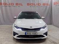 Begagnad Kia Optima Advance 205 HK (150 kW) 2019 Vit Kombi