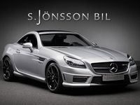 Begagnad Mercedes SLK55 AMG AMG 422 HK (310 kW) 2014 Iridiumsilver metallic Cab